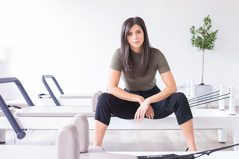 personal branding photography toronto pilates studio